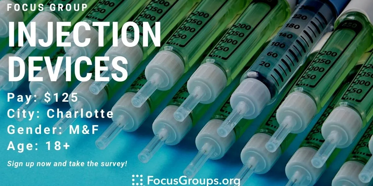 Focus Group for COPD Patients on Injection Devices in Charlotte - $125 ...