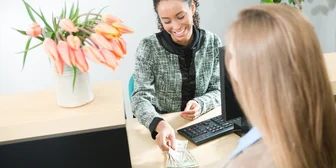 Graphic promoting Focus Group on Banking, $100 payout, happening October 24, 2025