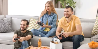 Graphic promoting Focus Group in Irvine on Gaming, $150 payout, happening October 21, 2025