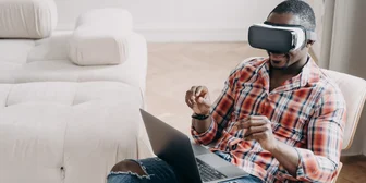 Graphic promoting Research Study in Seattle on VR Devices, $156 payout, happening October 24, 2025