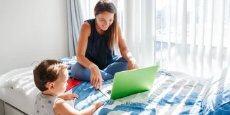 Graphic promoting Focus Group for Moms on Digital Tools, $100 payout, happening October 16, 2025