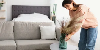 Graphic promoting Focus Group on Home Decor, $125 payout, happening October 27, 2025