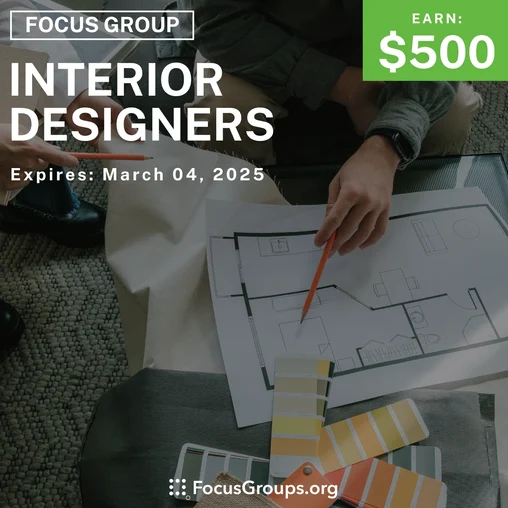 Focus Group in Miami for Interior designers