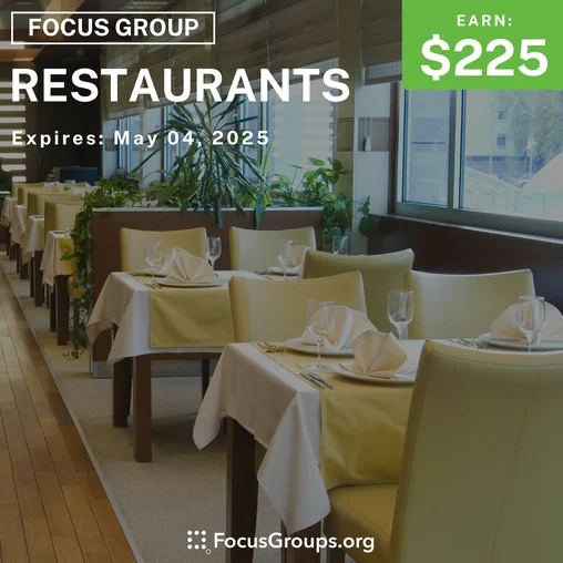 Focus Group on Restaurants