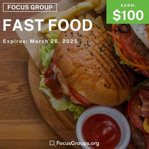 Focus Group on Fast Food