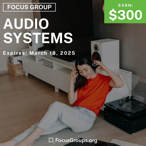 Focus Group in SF on Audio Systems