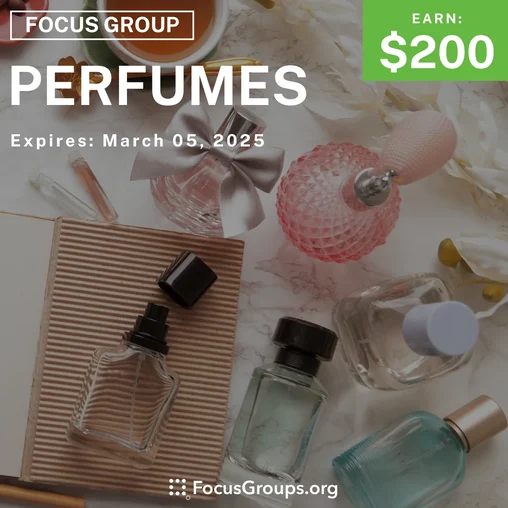 Focus Group in SF on Perfumes