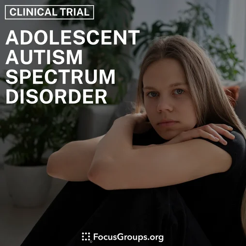 Clinical Trial on Adolescent Autism Spectrum Disorder