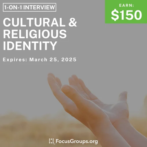 Research Study on Cultural & Religious Identity