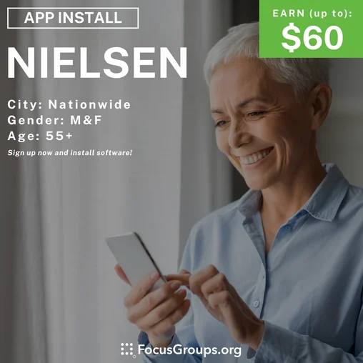 Nielsen Computer & Mobile Panel for Seniors