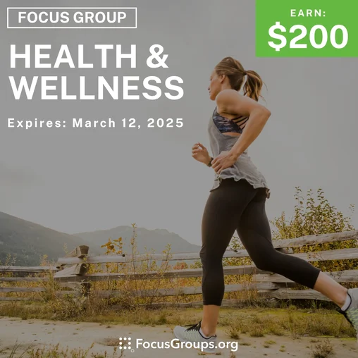 Focus Group on Health & Wellness