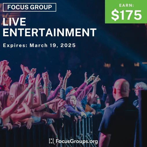 Focus Group on Live Entertainment