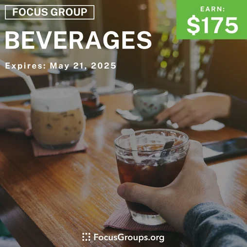 Focus Group in Irvine on Beverages