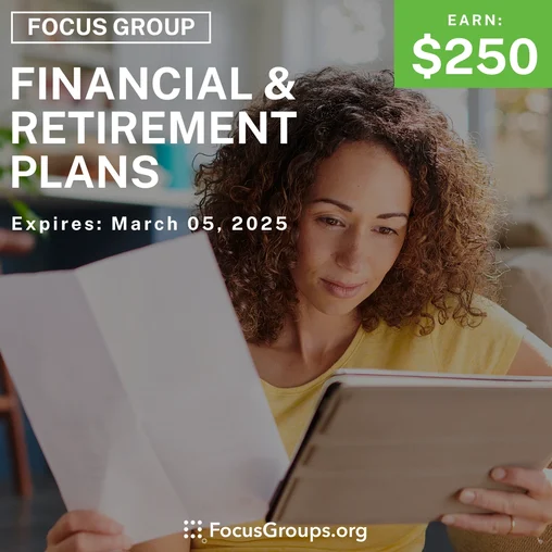 Focus Group for Women on Financial & Retirement Plans