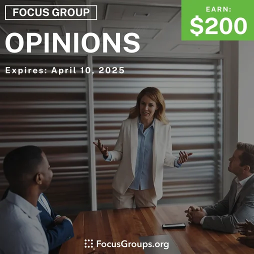 Focus Group in Orlando on Opinions