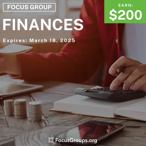 Focus Group in Columbus on Finances