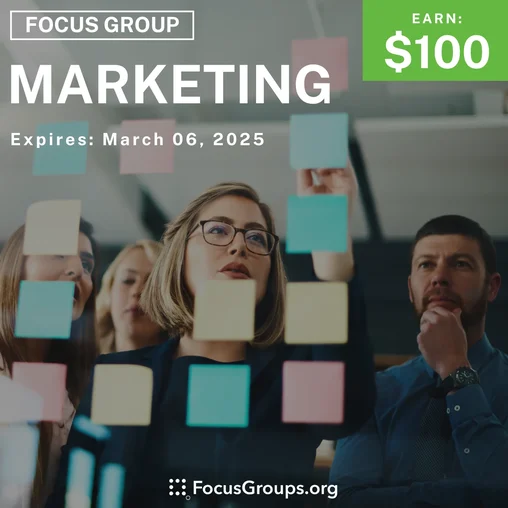 Focus Group in IL & TX on Marketing