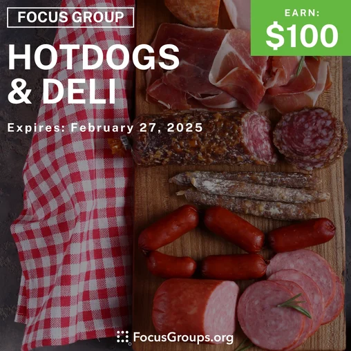 Focus Group in Illinois on Hotdogs & Deli