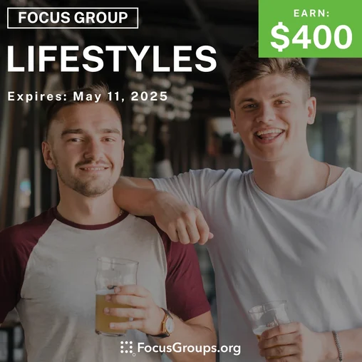 Focus Group for Gen Z Men on Lifestyles