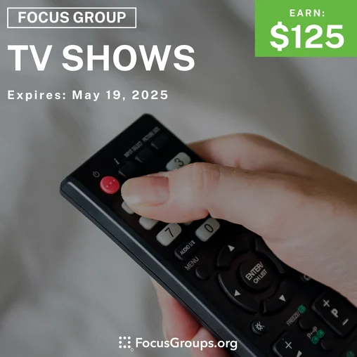 Focus Group for Women on TV Shows
