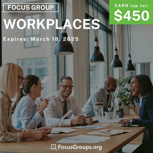 Focus Group in Boston on Workplaces