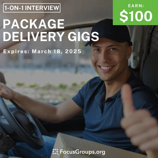 Research Study on Package Delivery Gigs