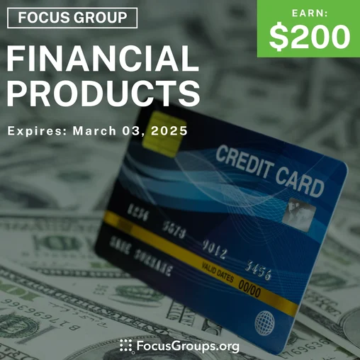 Focus Group on Financial Products