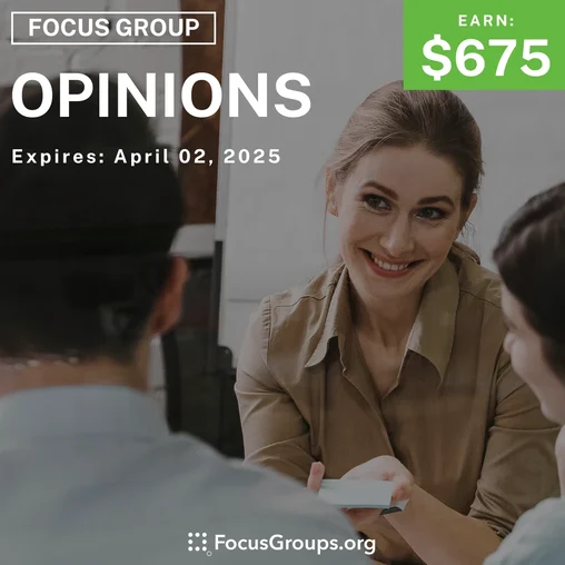 Focus Group in Boston on Opinions