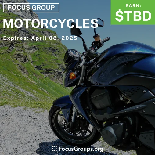 Focus Group in New Jersey on Motorcycles