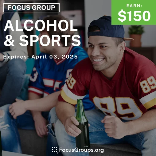 Focus Group for Men on Alcohol & Sports