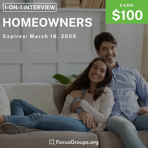 Research Study in Denver for Homeowners