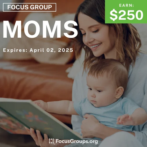 Focus Group in Philadelphia for Moms