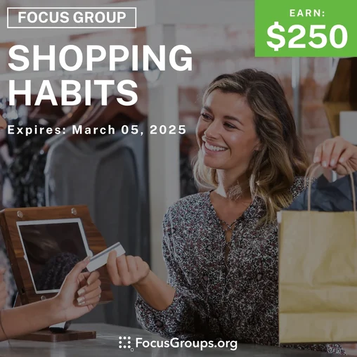 Focus Group in San Antonio on Shopping Habits