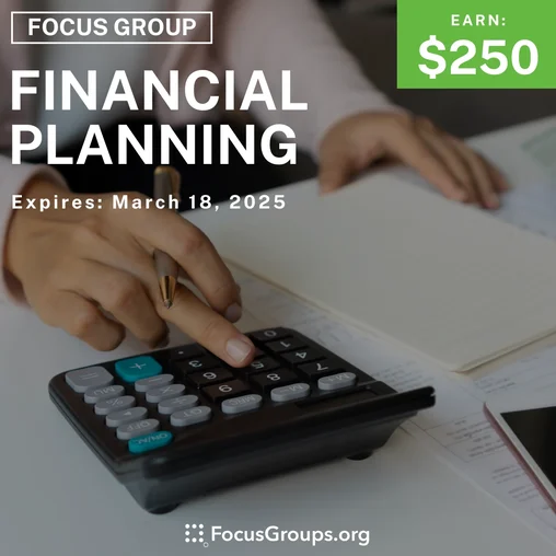 Focus Group in Chicago on Financial Planning