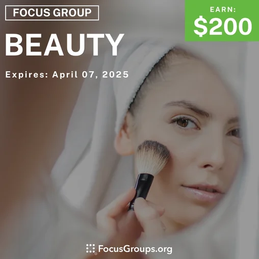 Focus Group for Women in Chicago on Beauty