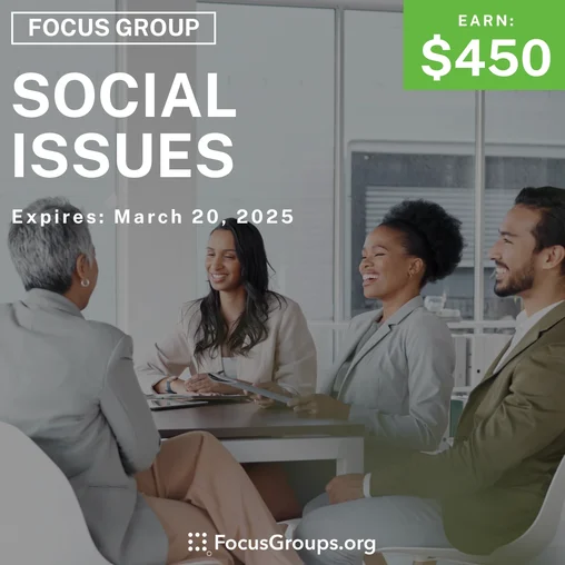 Focus Group in SF on Social Issues