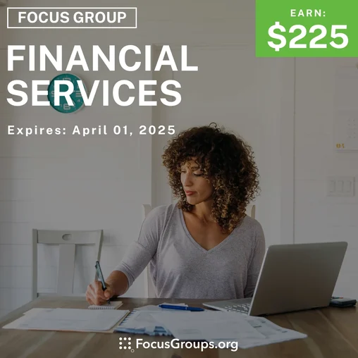 Focus Group in NYC on Financial Services