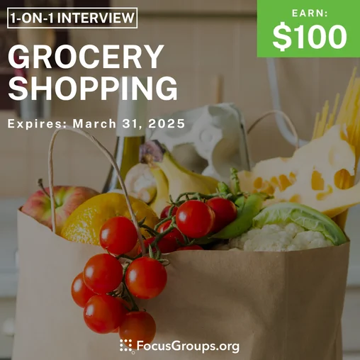 Research Study on Grocery Shopping