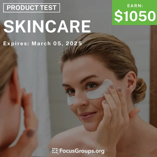 Product Test in Boston on Skin Care