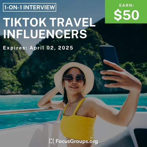 Research Study for TikTok Travel Influencers