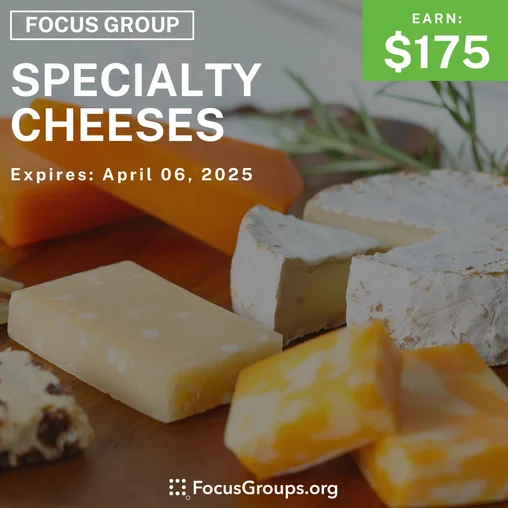 Focus Group in Chicago on Specialty Cheeses