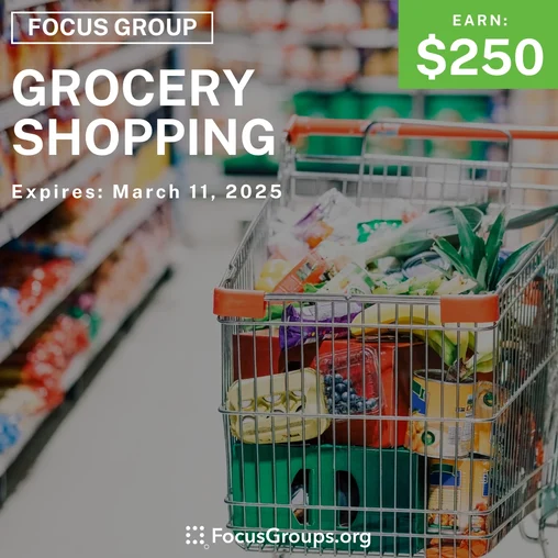 Focus Group in Dallas on Grocery Shopping