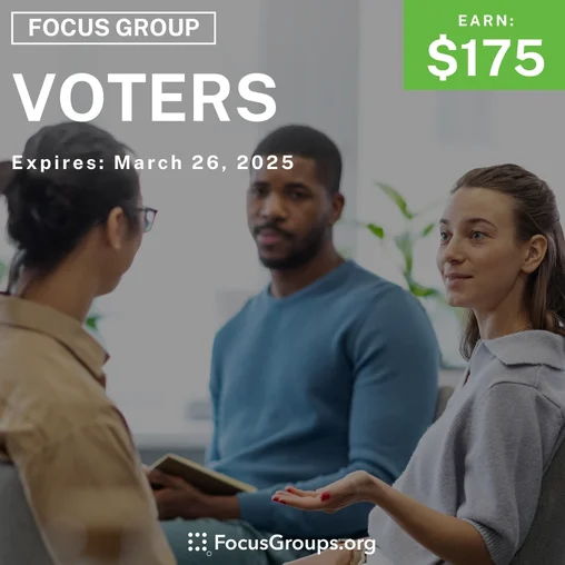 Focus Group in Seattle for Voters