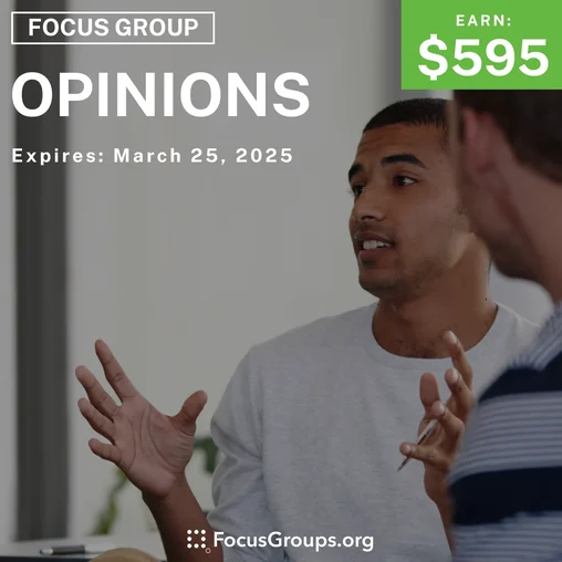 Focus Group in Boston on Opinions