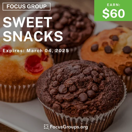 Focus Group on Sweet Snacks