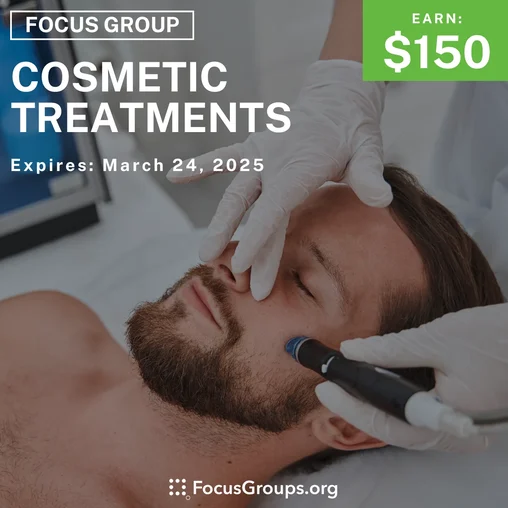 Focus Group in Chicago on Cosmetic Treatments