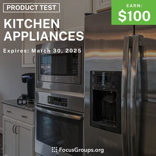 Product Test in Massachusetts on Kitchen Appliances