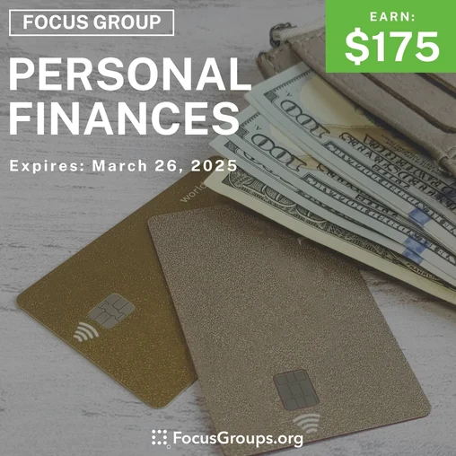 Focus Group on Personal Finances