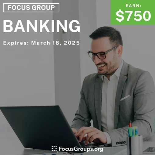 Focus Group for Business Professionals in NYC on Banking