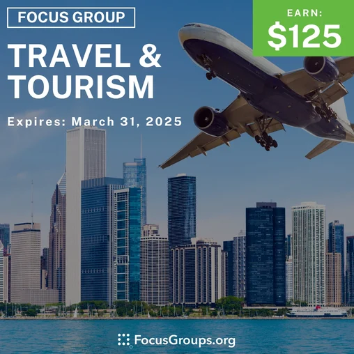 Focus Group in Seattle on Travel & Tourism